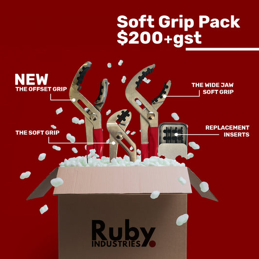 Soft Grip 3 Pack + spare inserts